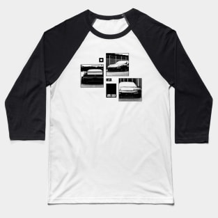 HONDA NSX Black 'N White Archive Baseball T-Shirt